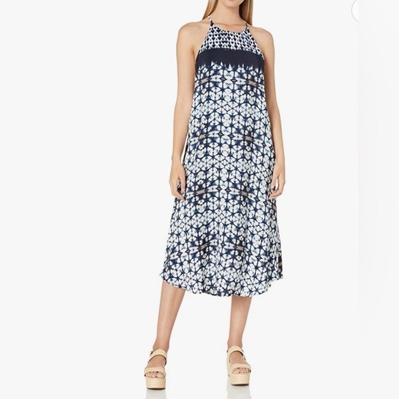 Astr Indigo Dye Delfina Dress Size M - Picture 1 of 10